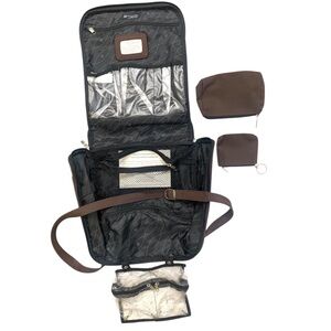 Everything Bag Palm Beach travel organizer bag Dark brown